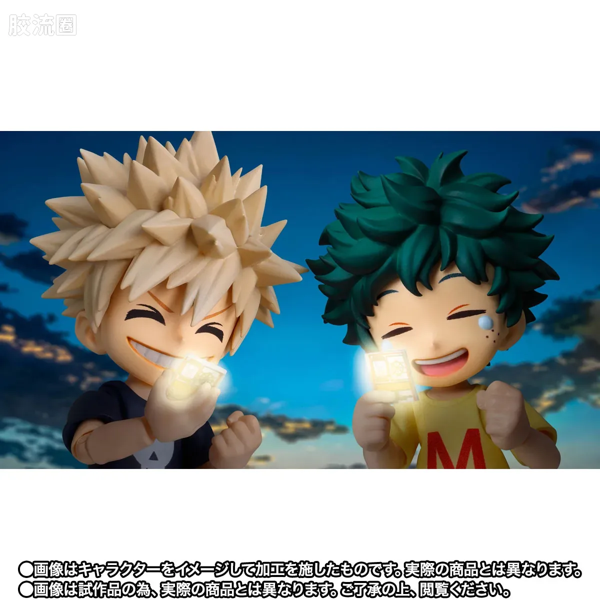 SHF 综合系列 绿谷出久 & 爆豪胜己 -幼年期套装- - 图片