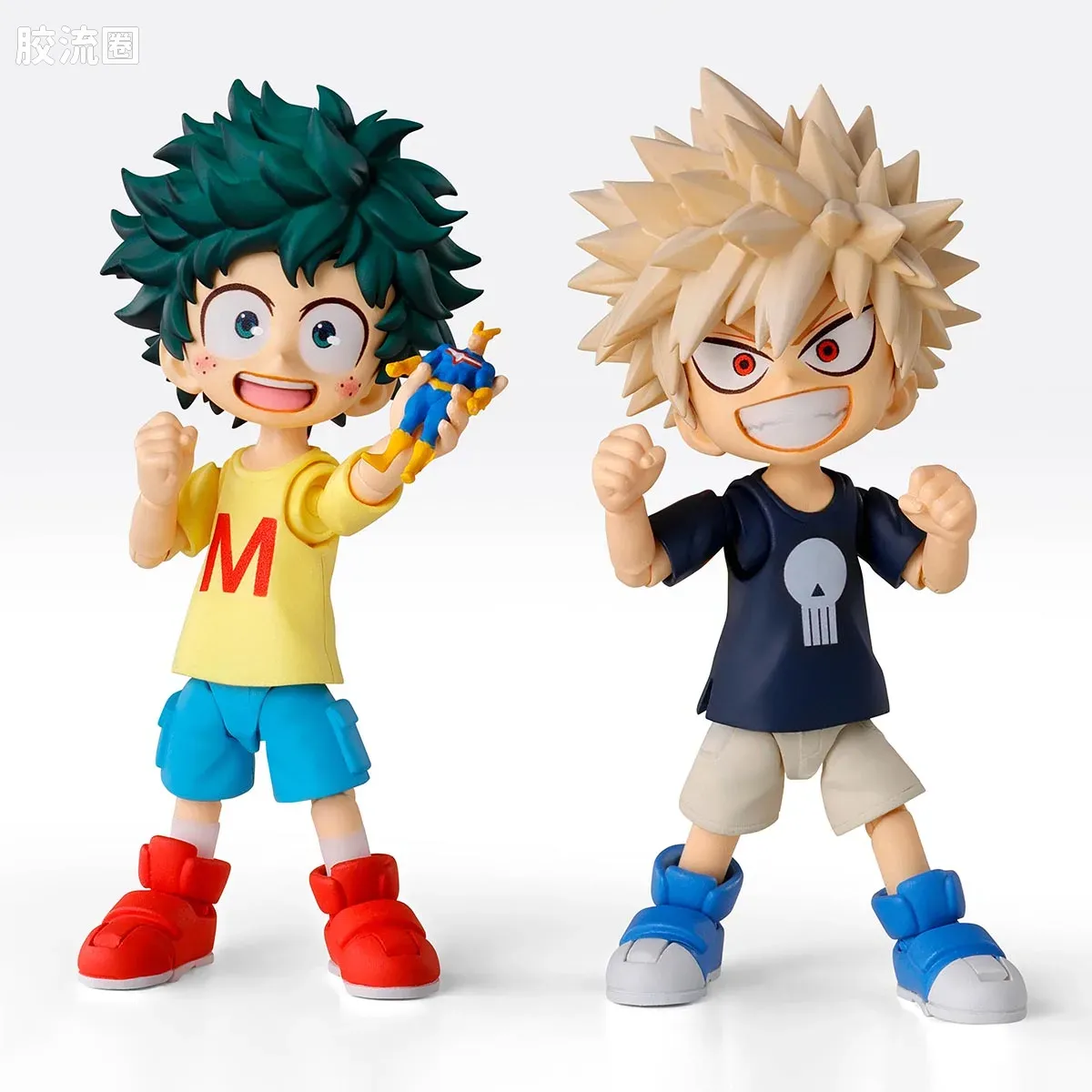 SHF 综合系列 绿谷出久 & 爆豪胜己 -幼年期套装- - 图片