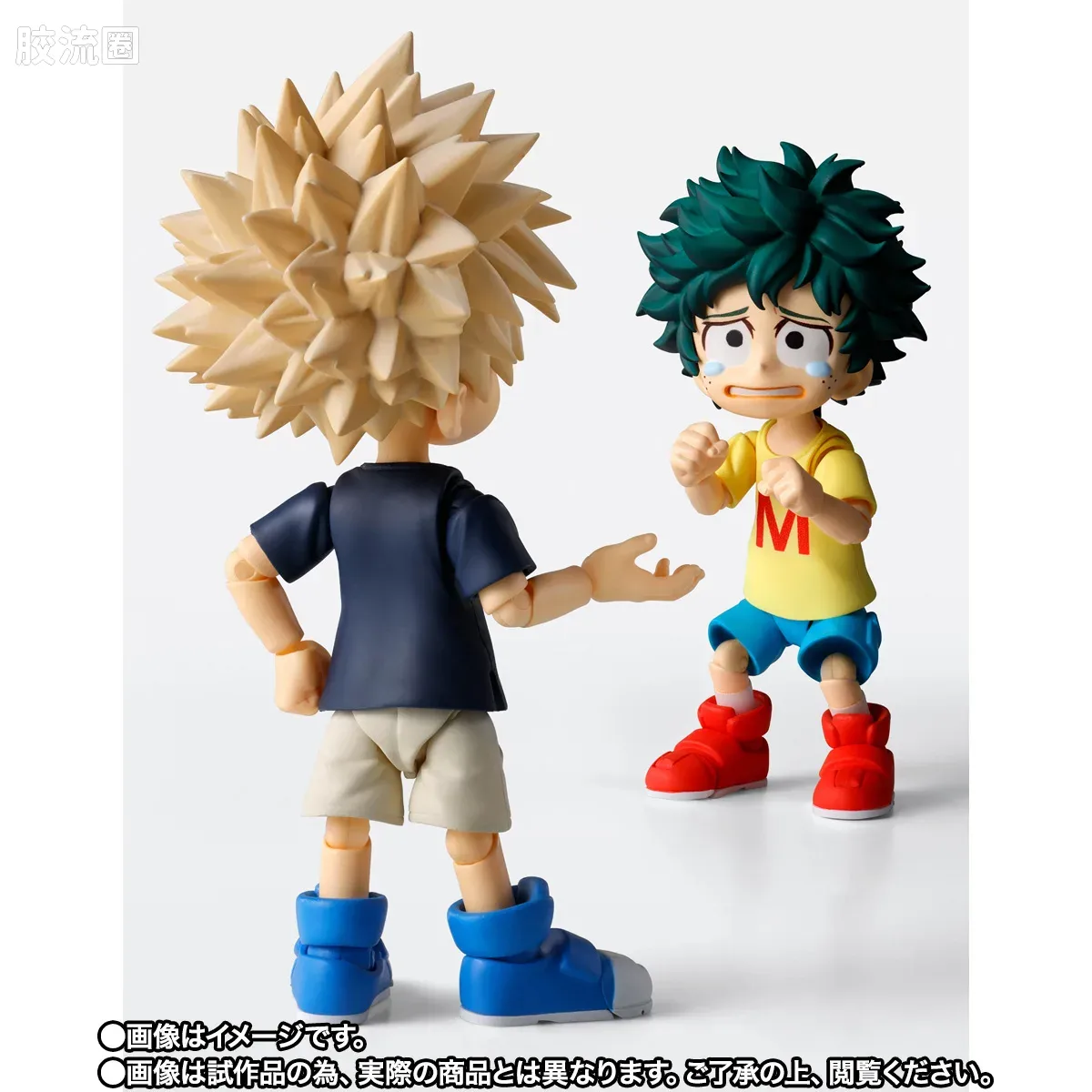SHF 综合系列 绿谷出久 & 爆豪胜己 -幼年期套装- - 图片