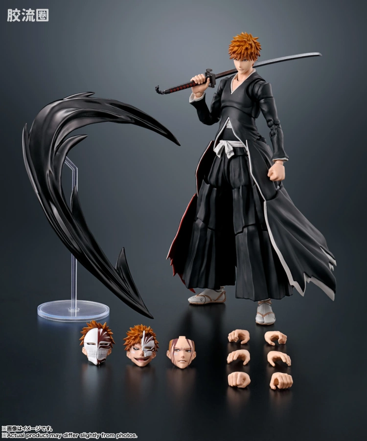 SHF 死神/境界/BLEACH系列 黑崎一护 -月牙天冲- - 图片