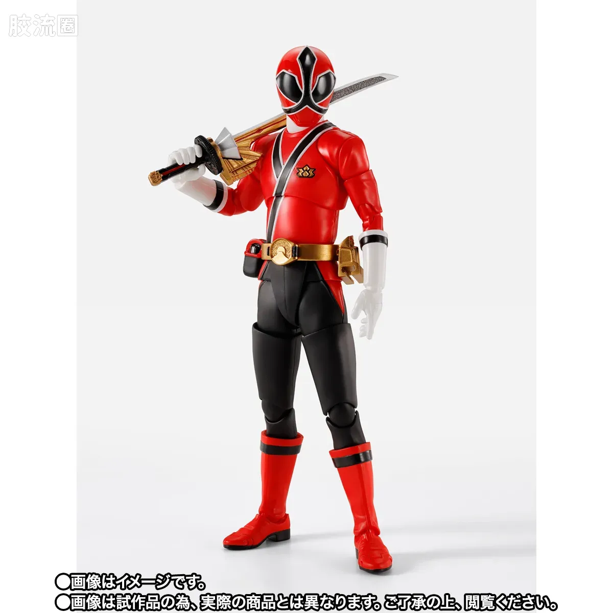 SHF 真骨雕 超级战队系列 真剑红 - 图片