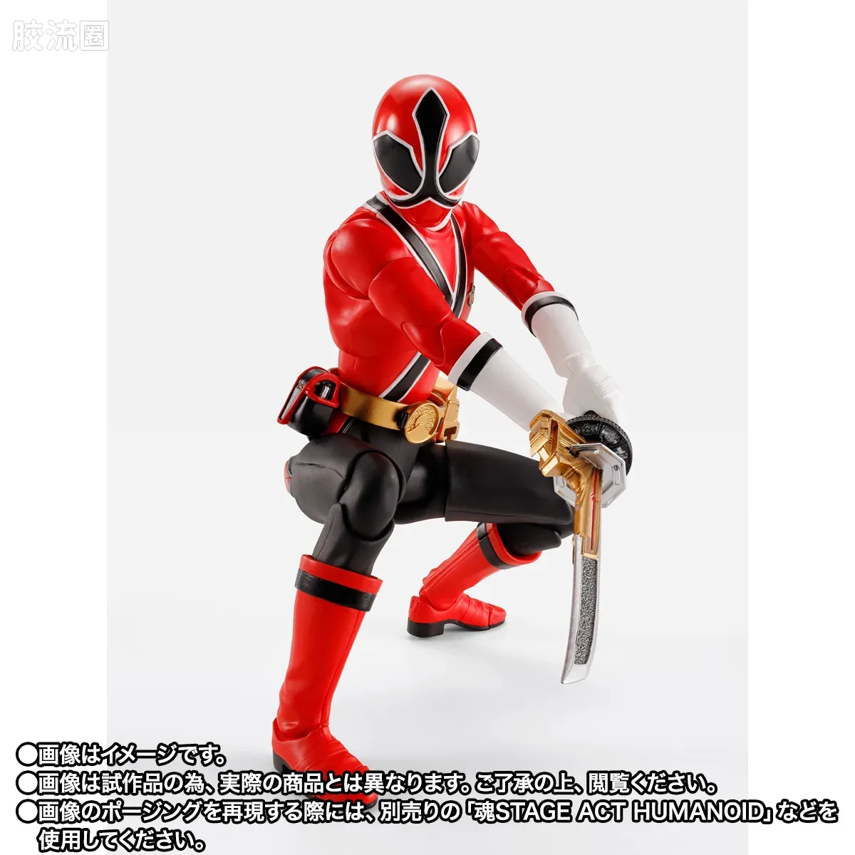 SHF 真骨雕 超级战队系列 真剑红 - 图片