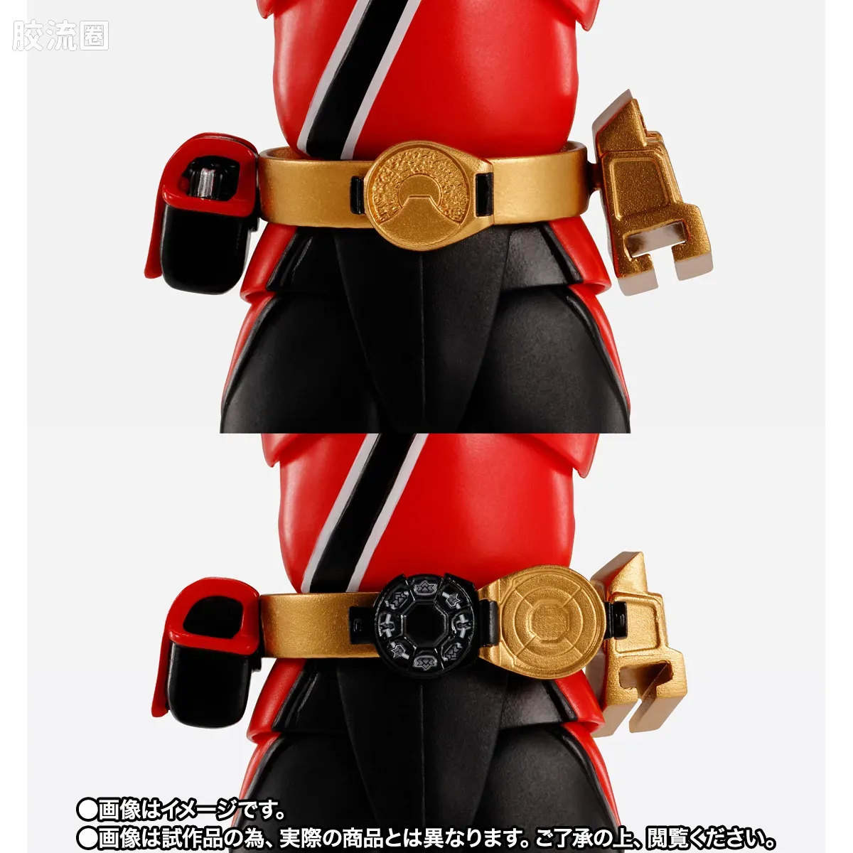 SHF 真骨雕 超级战队系列 真剑红 - 图片