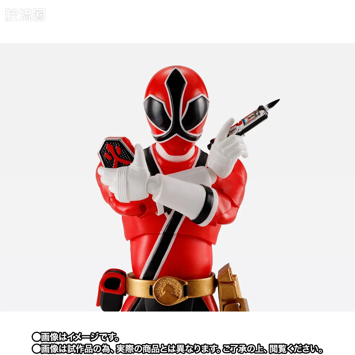 SHF 真骨雕 超级战队系列 真剑红 - 图片