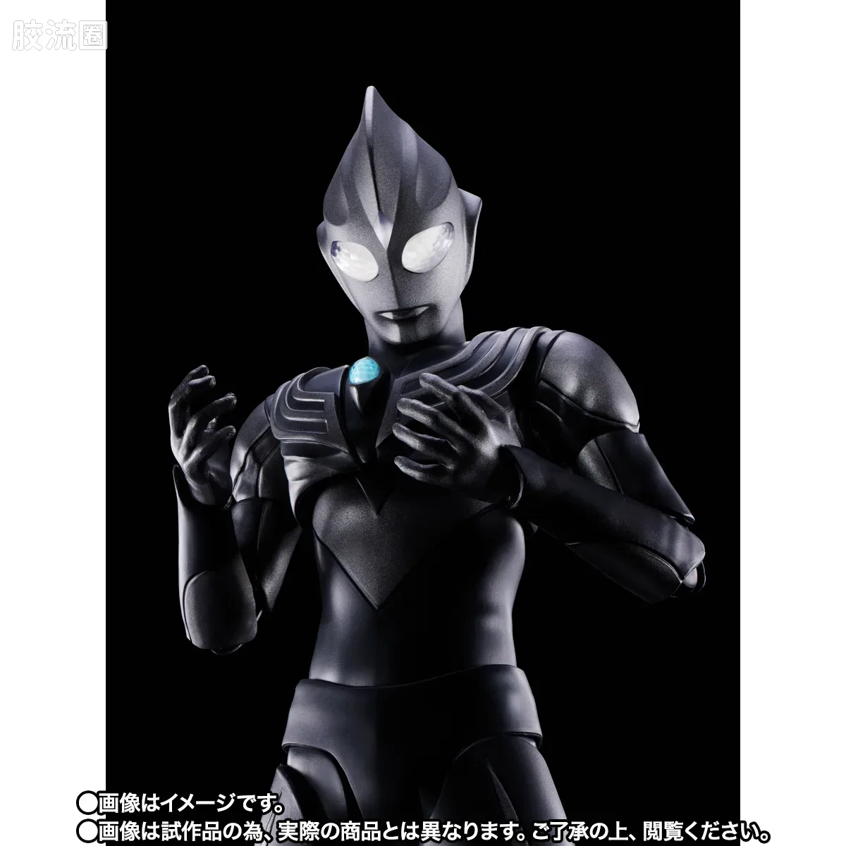 SHF 真骨雕奥特曼系列 黑暗迪迦 - 图片
