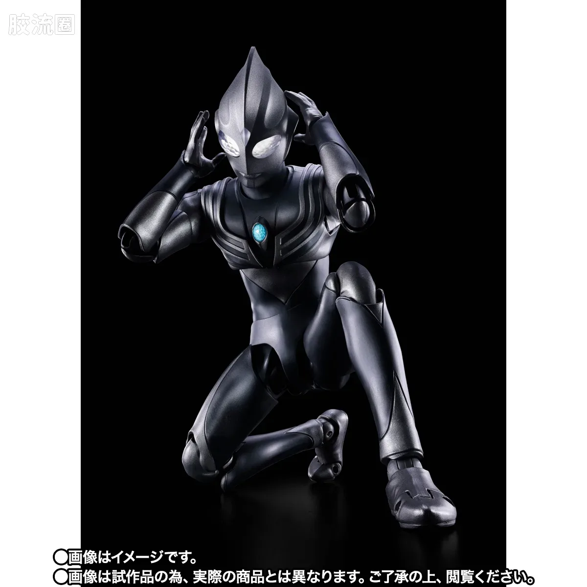 SHF 真骨雕奥特曼系列 黑暗迪迦 - 图片