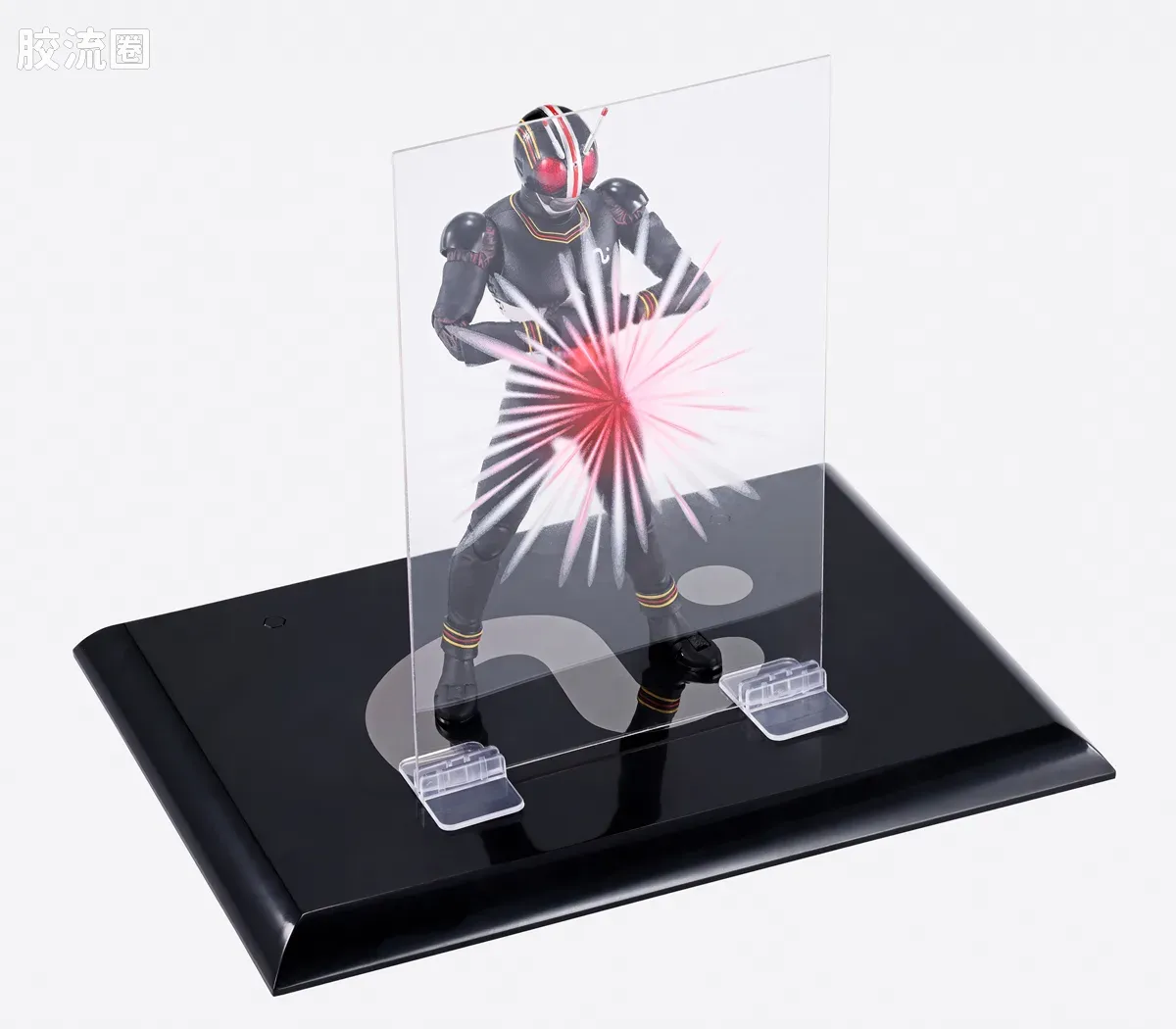 SHF 真骨雕假面骑士系列 假面骑士BLACK 帝王石闪版 (初回限定台座附属) - 图片