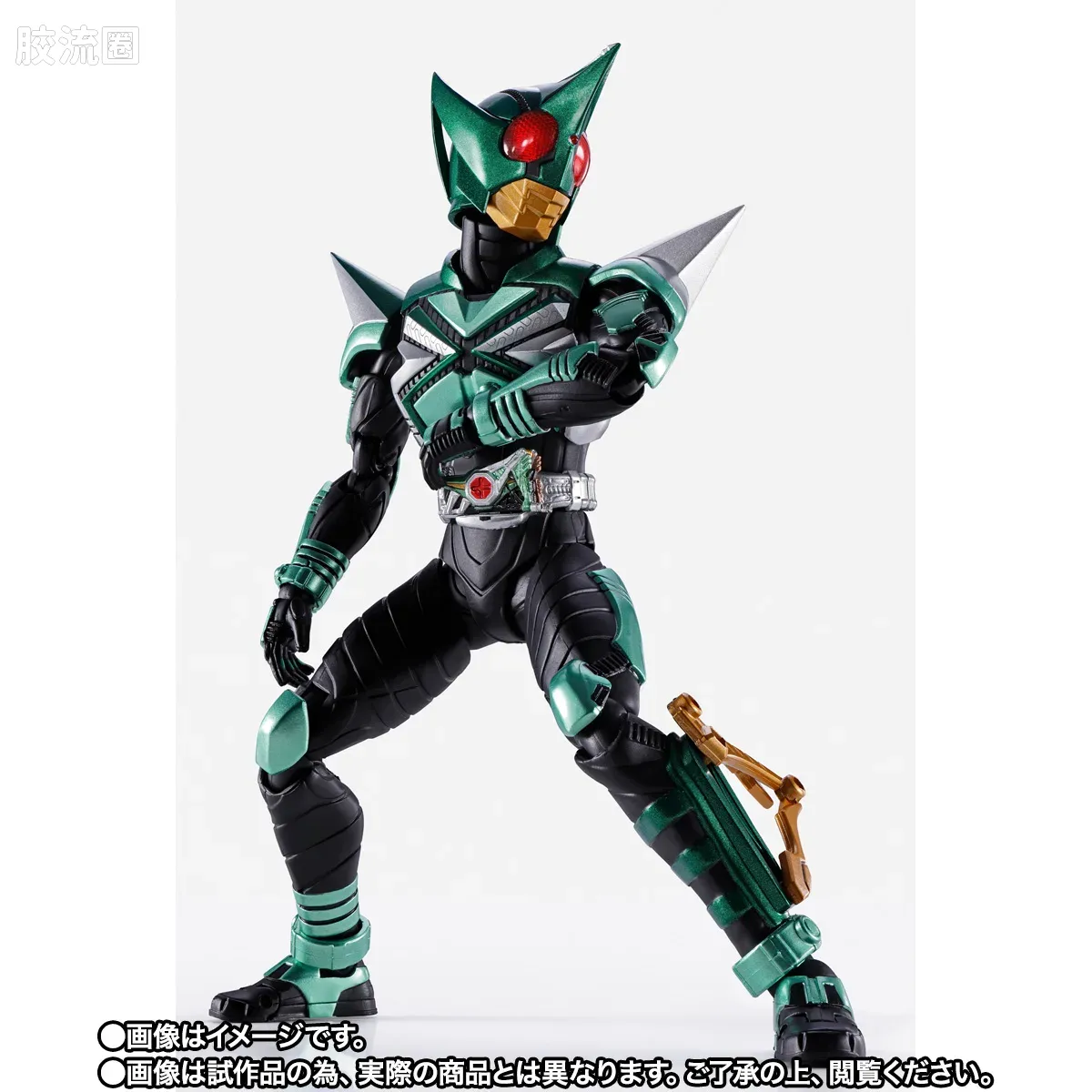 SHF 真骨雕假面骑士系列 假面骑士踢蝗 & 假面骑士拳蝗 20周年纪念版 - 图片