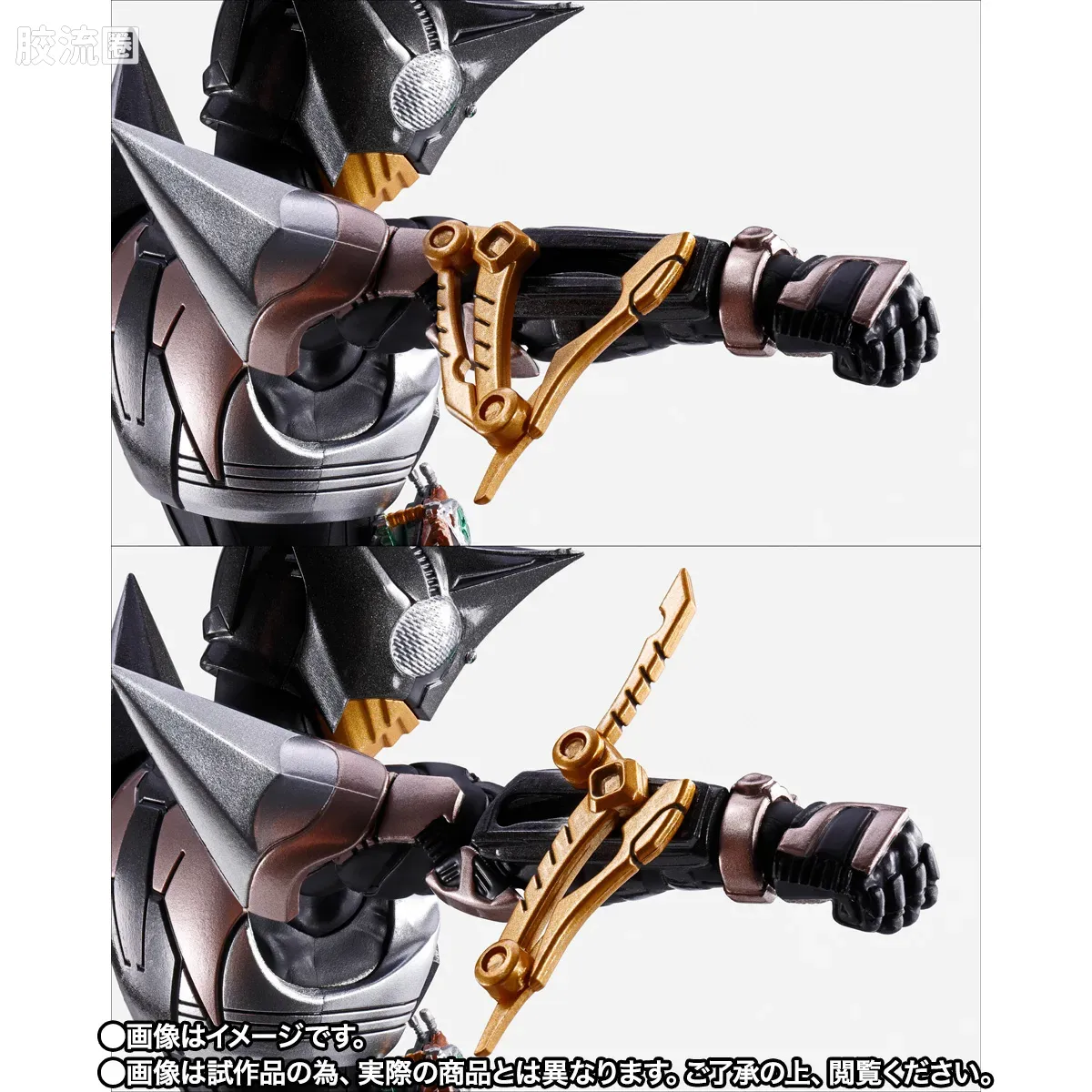 SHF 真骨雕假面骑士系列 假面骑士踢蝗 & 假面骑士拳蝗 20周年纪念版 - 图片