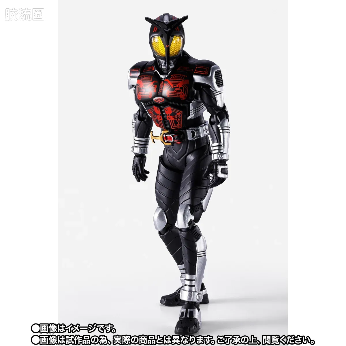 SHF 真骨雕假面骑士系列 假面骑士暗黑甲斗 骑士形态 20周年纪念版 - 图片