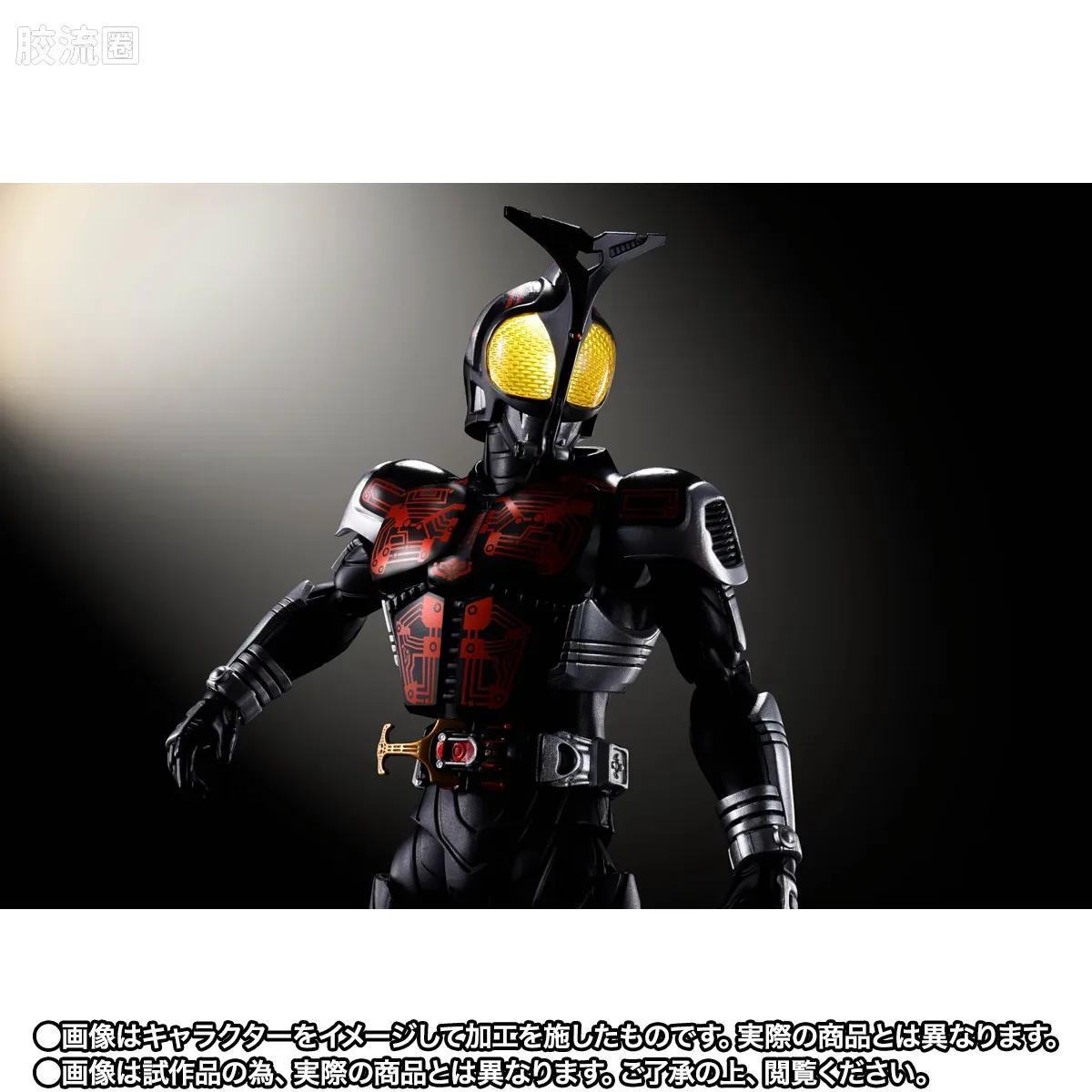 SHF 真骨雕假面骑士系列 假面骑士暗黑甲斗 骑士形态 20周年纪念版 - 图片