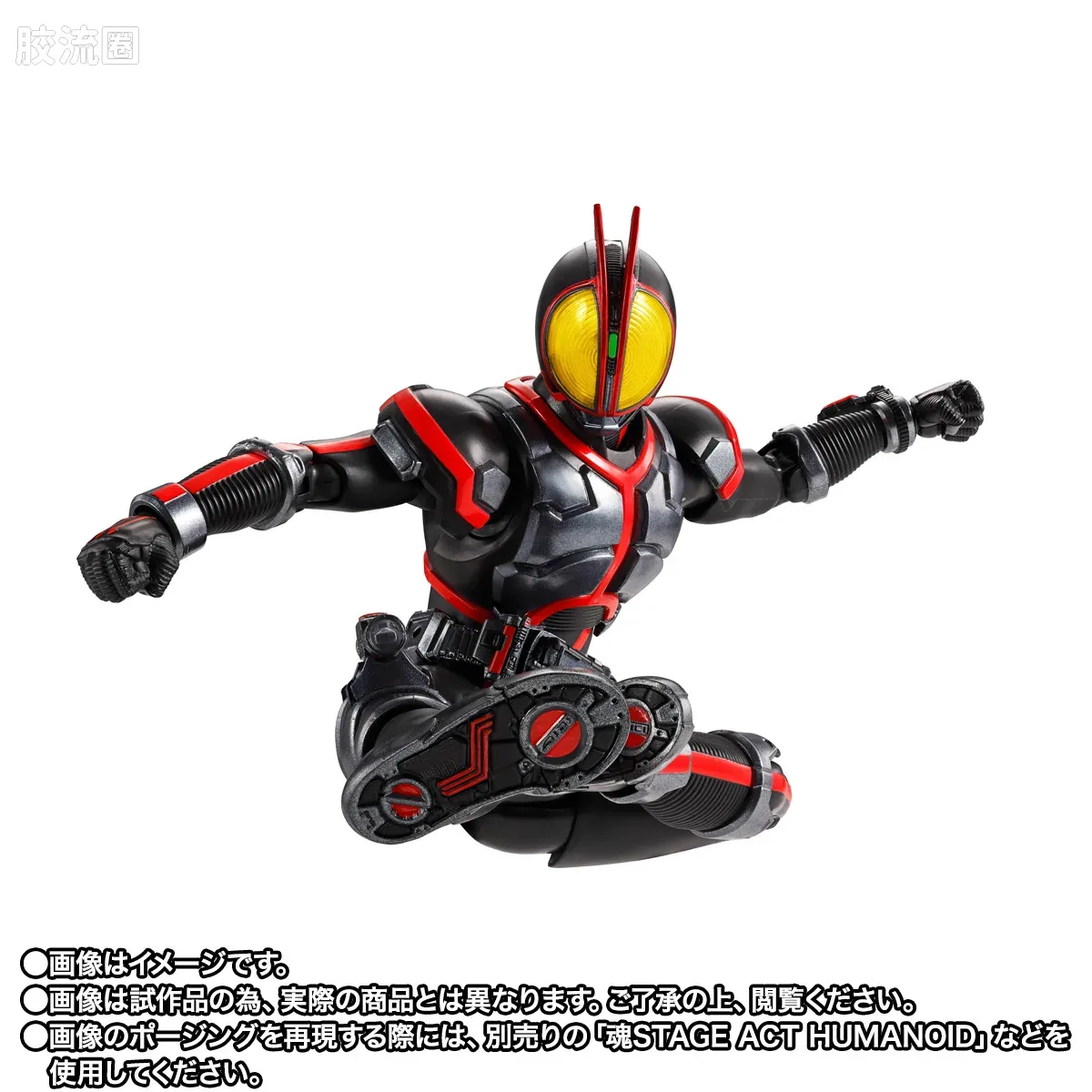 SHF 真骨雕假面骑士系列 假面骑士Faiz 暗夜配色 Ver. - 图片