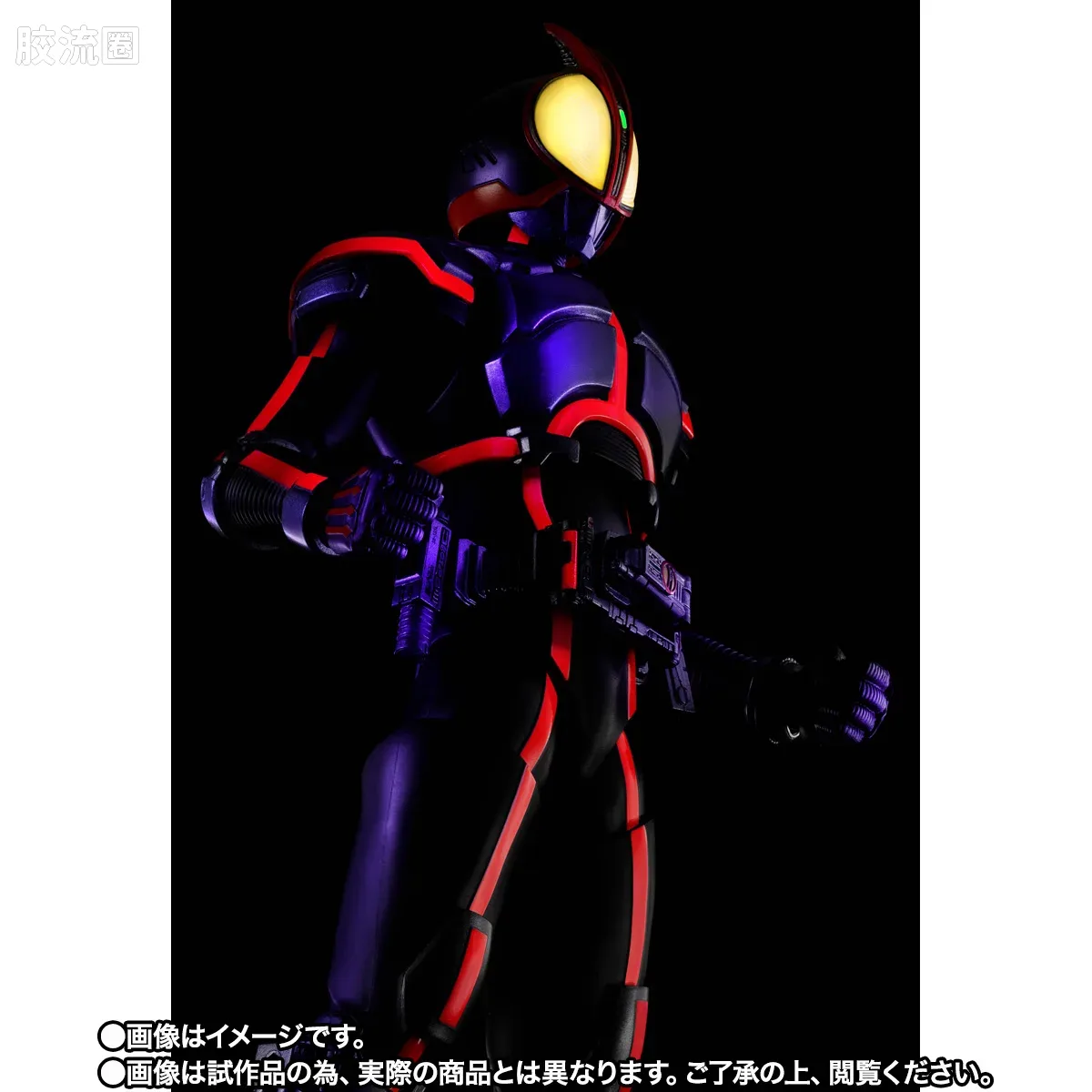 SHF 真骨雕假面骑士系列 假面骑士Faiz 暗夜配色 Ver. - 图片