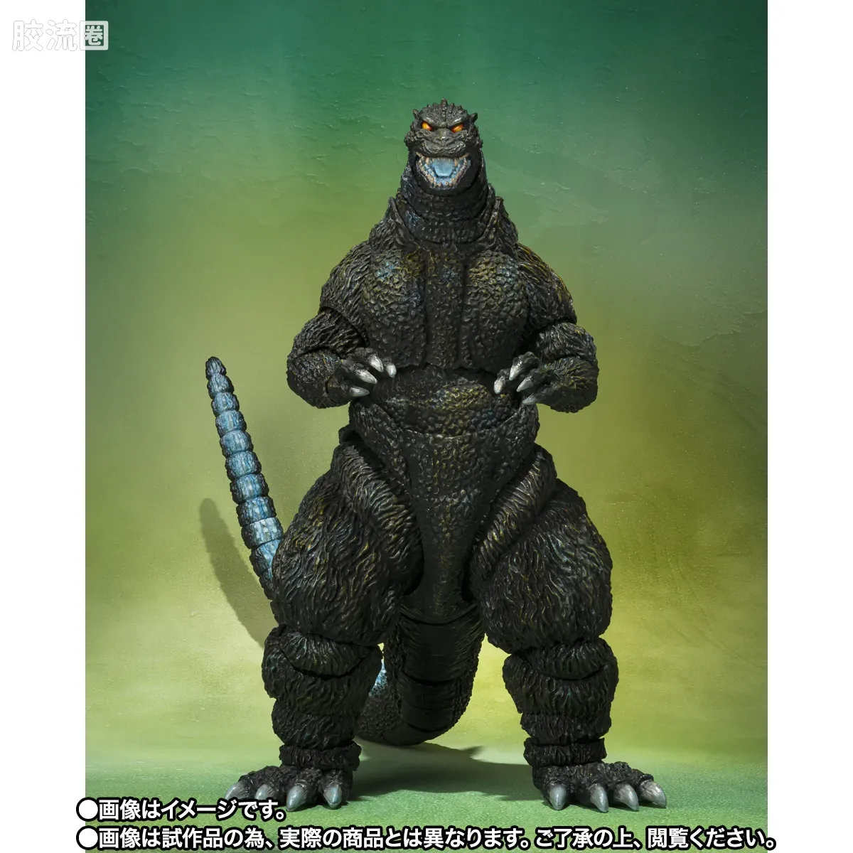 S.H.MonsterArts -Movie Graphic Plus- 哥斯拉 (哥斯拉vs机械哥斯拉 海报配色Ver.) - 图片