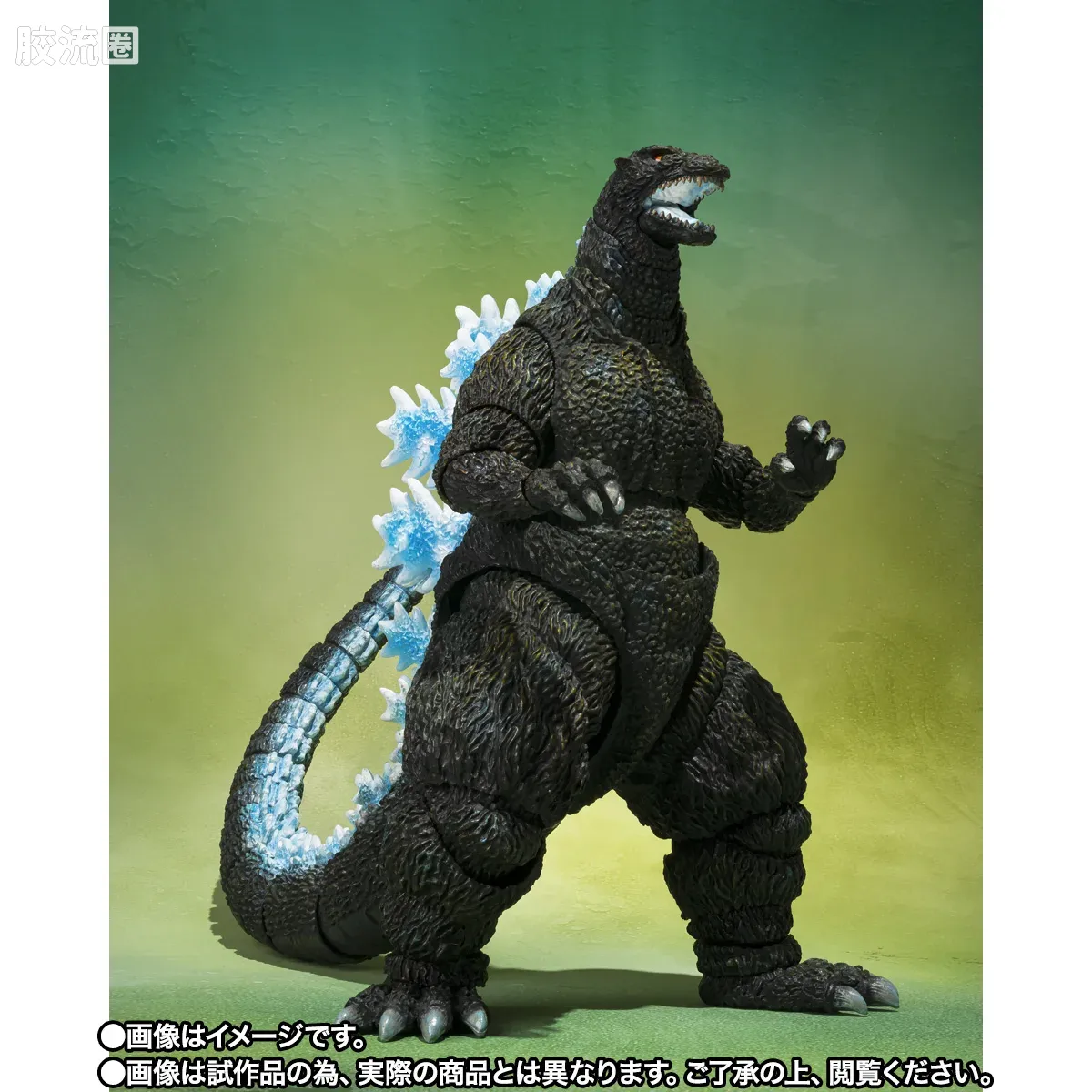 S.H.MonsterArts -Movie Graphic Plus- 哥斯拉 (哥斯拉vs机械哥斯拉 海报配色Ver.) - 图片