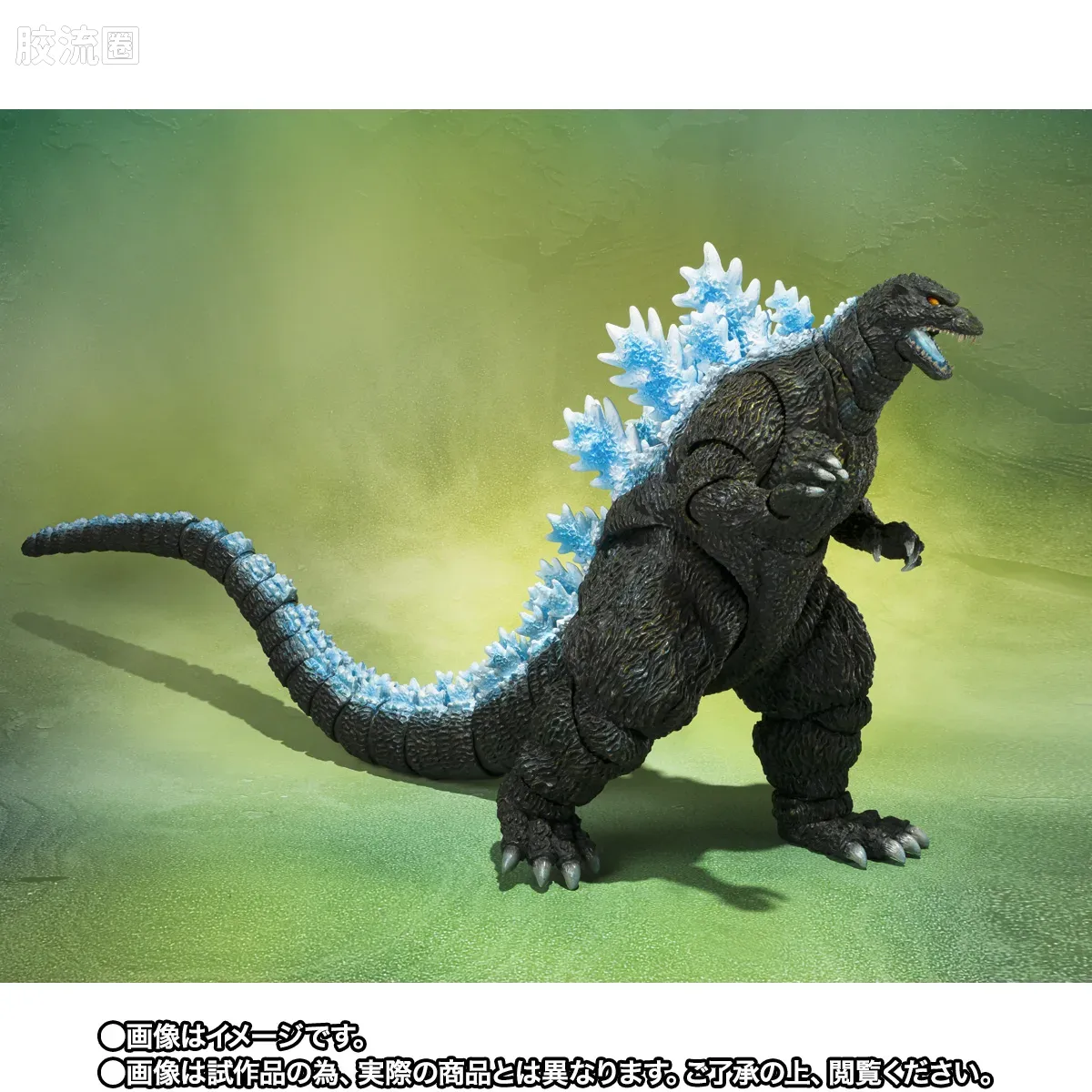 S.H.MonsterArts -Movie Graphic Plus- 哥斯拉 (哥斯拉vs机械哥斯拉 海报配色Ver.) - 图片
