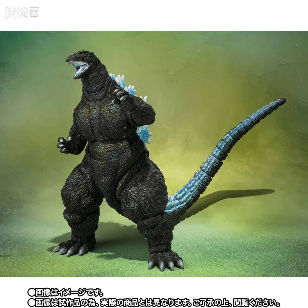S.H.MonsterArts -Movie Graphic Plus- 哥斯拉 (哥斯拉vs机械哥斯拉 海报配色Ver.) - 图片