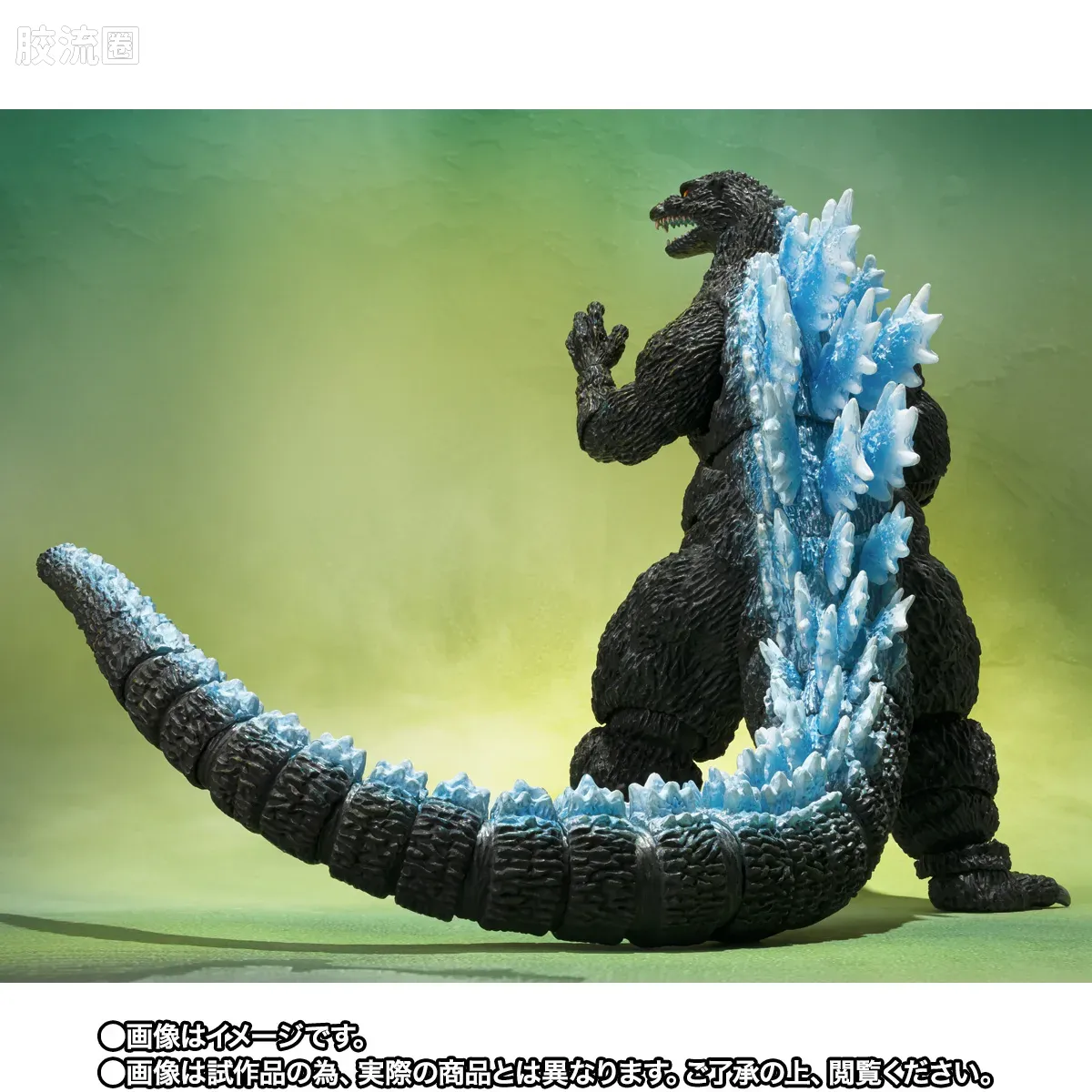 S.H.MonsterArts -Movie Graphic Plus- 哥斯拉 (哥斯拉vs机械哥斯拉 海报配色Ver.) - 图片