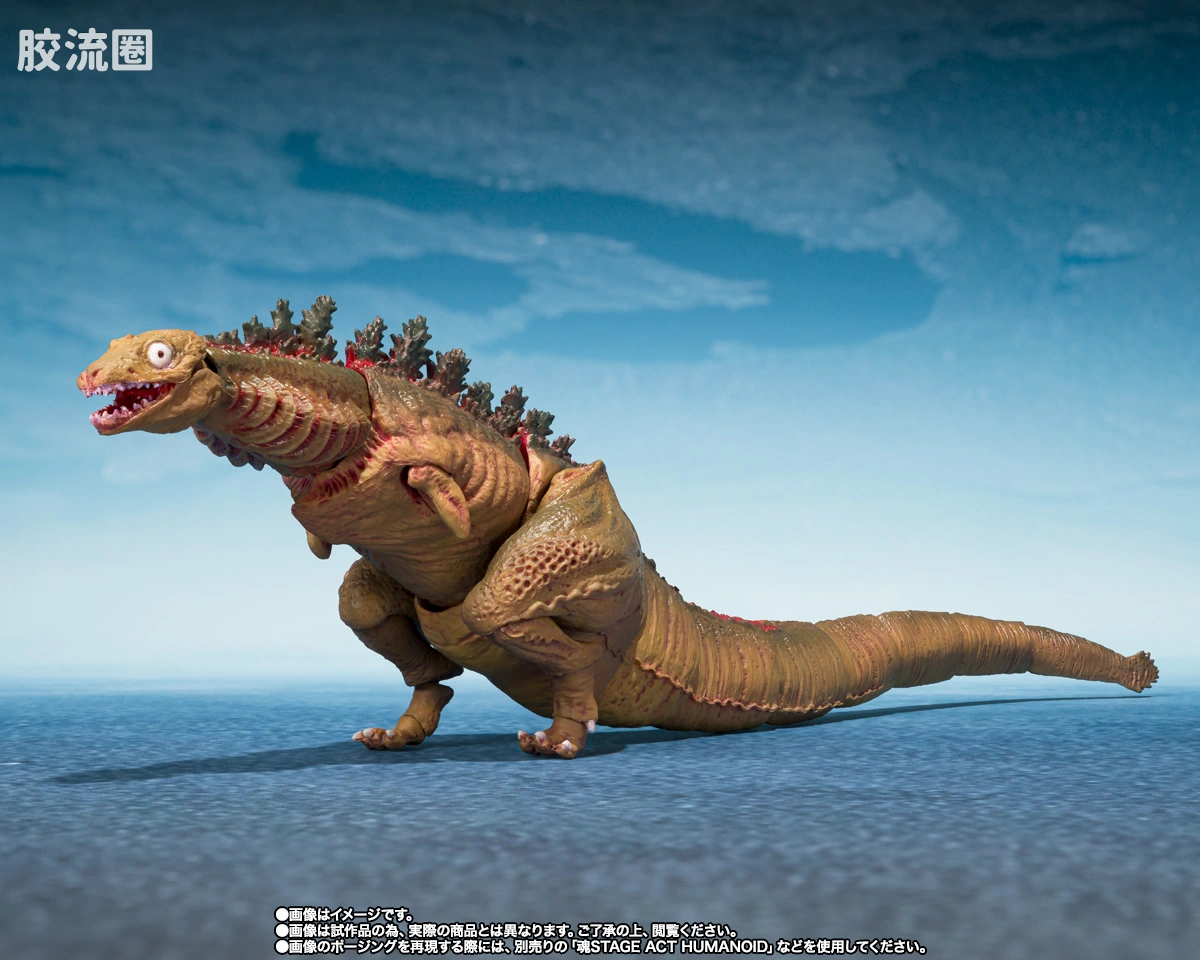 S.H.MonsterArts 限定及特别版 哥斯拉(2016) 第2形态＆第3形态＆巨大不明生物套装 - 图片