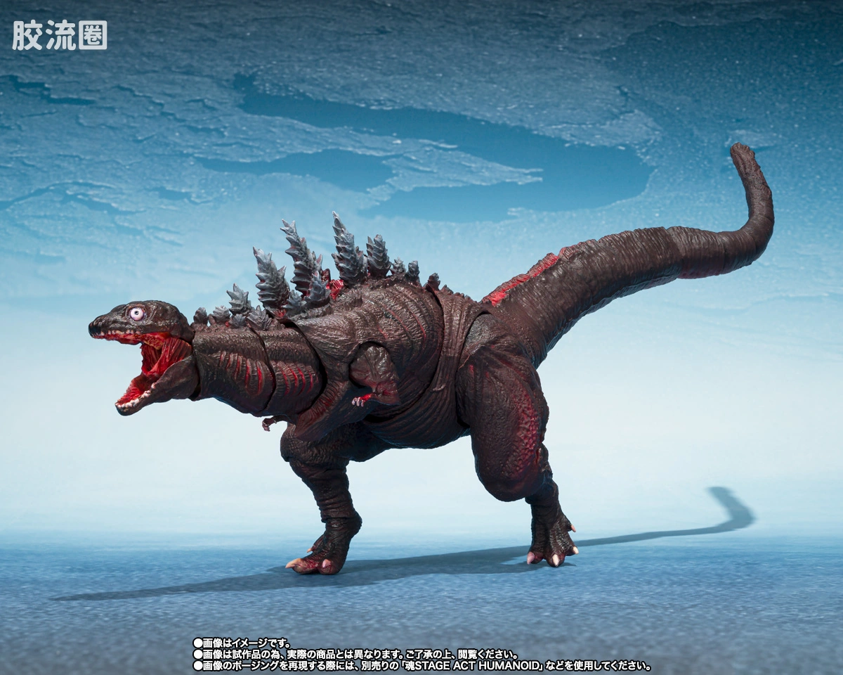 S.H.MonsterArts 限定及特别版 哥斯拉(2016) 第2形态＆第3形态＆巨大不明生物套装 - 图片