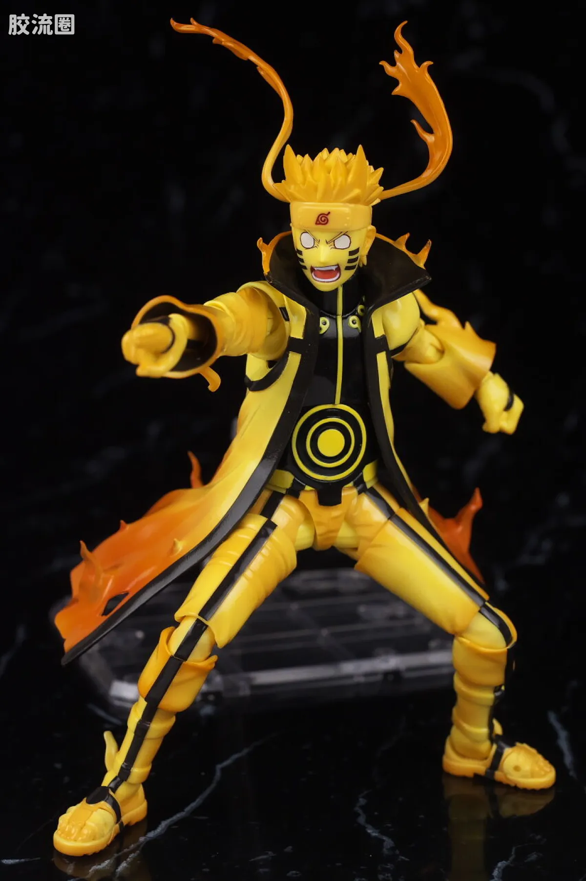 SHF 火影忍者系列 漩涡鸣人(九喇嘛模式)-心意相连的希望之力- - 图片