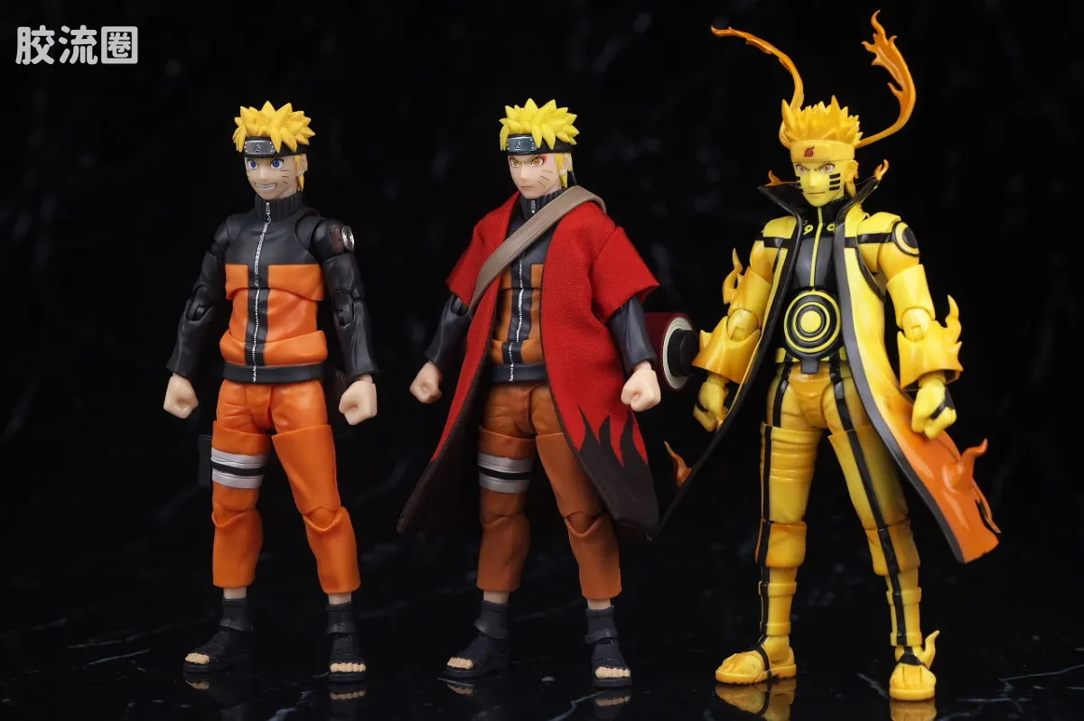 SHF 火影忍者系列 漩涡鸣人[仙人模式] -继承师父意志的木叶救世主 - 图片