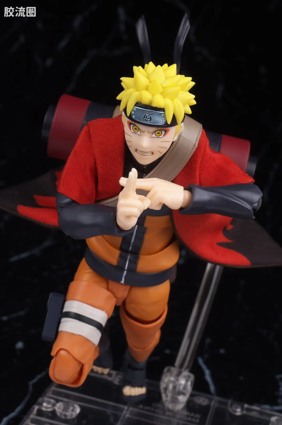 SHF 火影忍者系列 漩涡鸣人[仙人模式] -继承师父意志的木叶救世主 - 图片