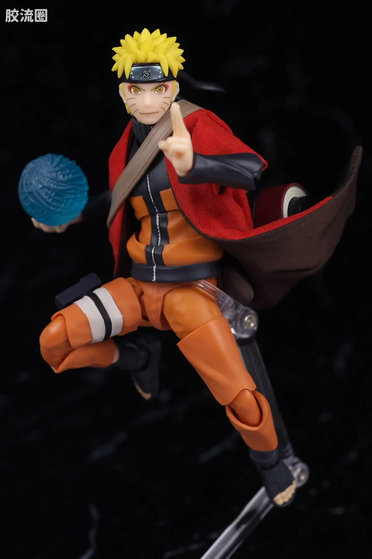 SHF 火影忍者系列 漩涡鸣人[仙人模式] -继承师父意志的木叶救世主 - 图片