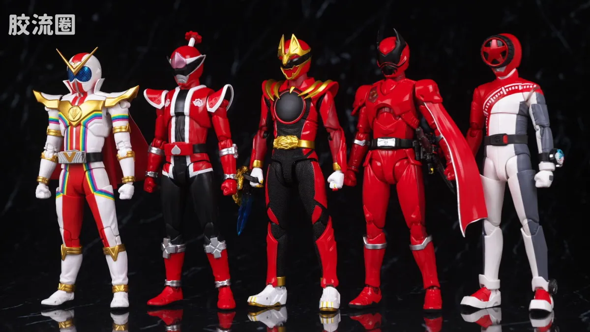 SHF 超级战队系列 No.1战队 豪兽狼 (初回限定战队戒指付属版) - 图片