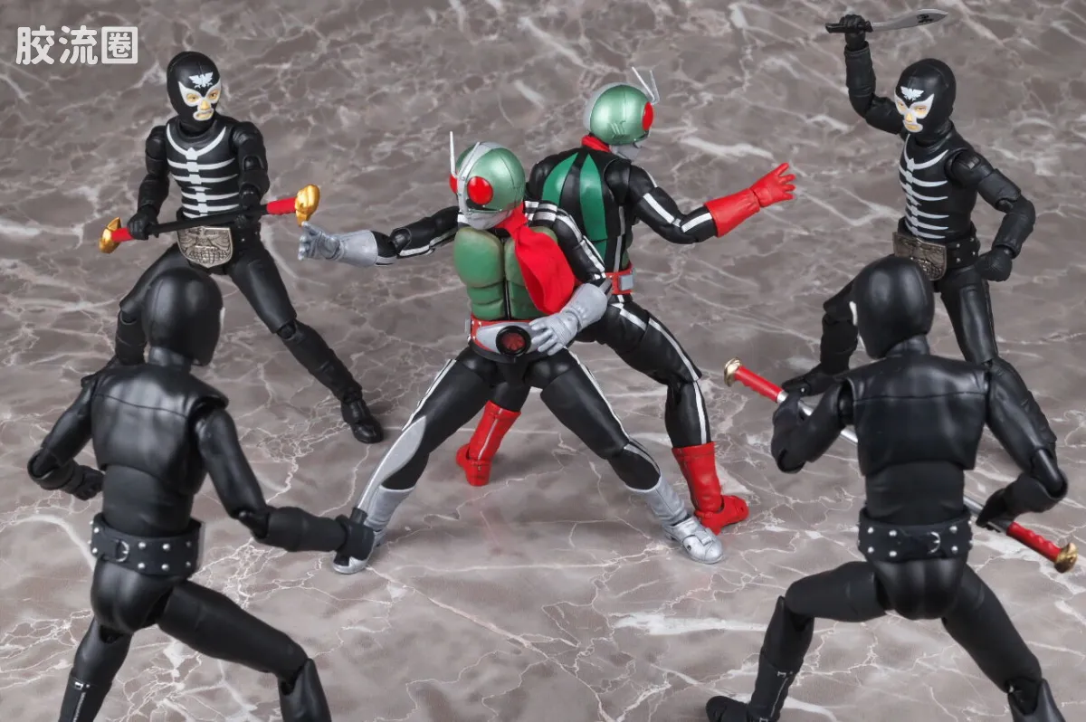 SHF 假面骑士系列 修卡战斗员 地狱的昭和怪人Edition - 图片