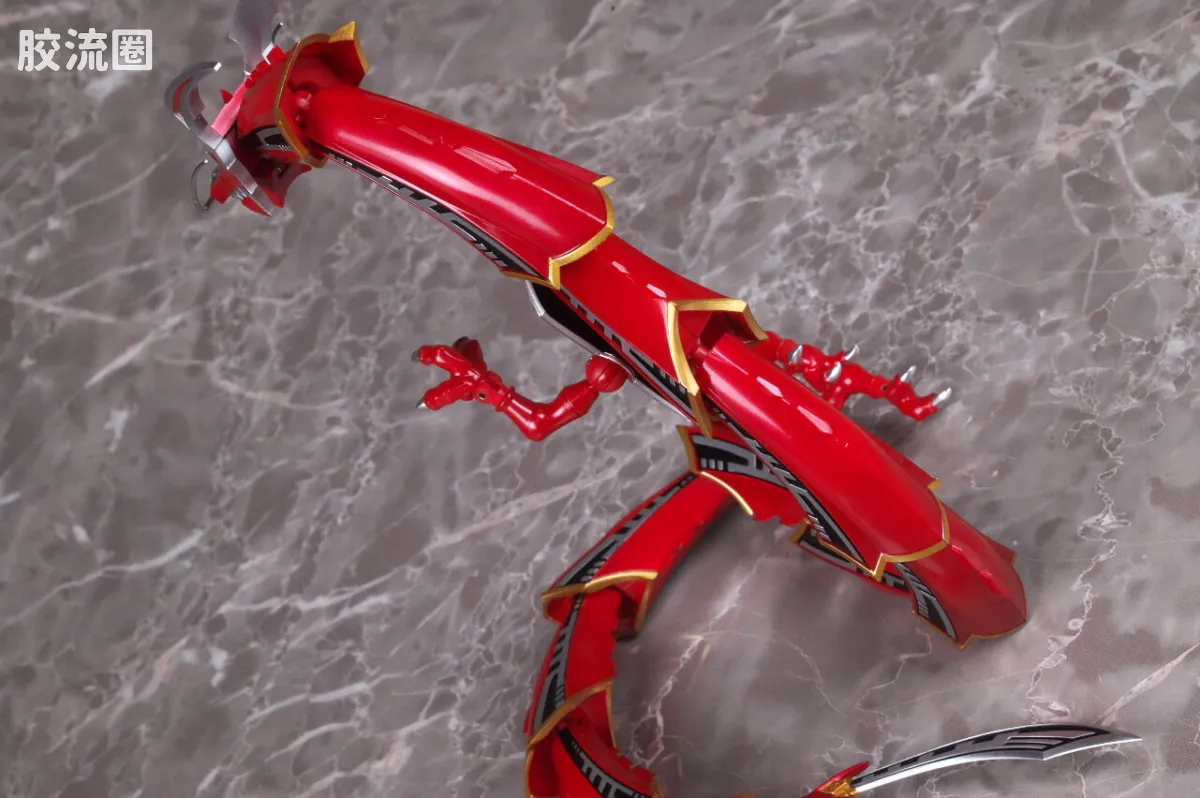 SHF 假面骑士限定版 深红之龙/无双龙&假面骑士龙骑扩展配件包 - 图片