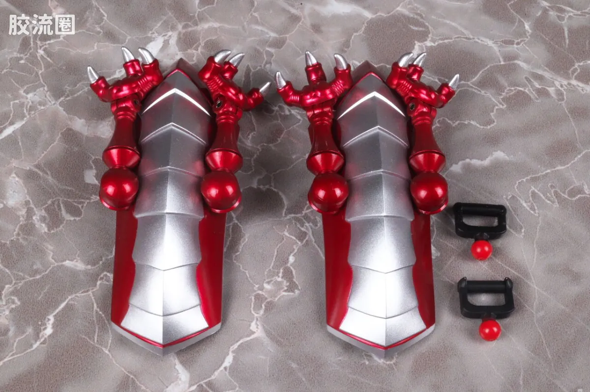 SHF 假面骑士限定版 深红之龙/无双龙&假面骑士龙骑扩展配件包 - 图片