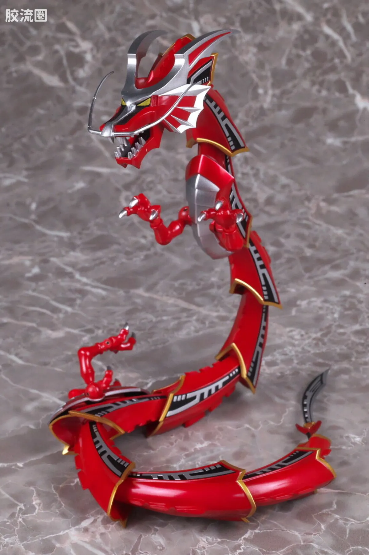 SHF 假面骑士限定版 深红之龙/无双龙&假面骑士龙骑扩展配件包 - 图片