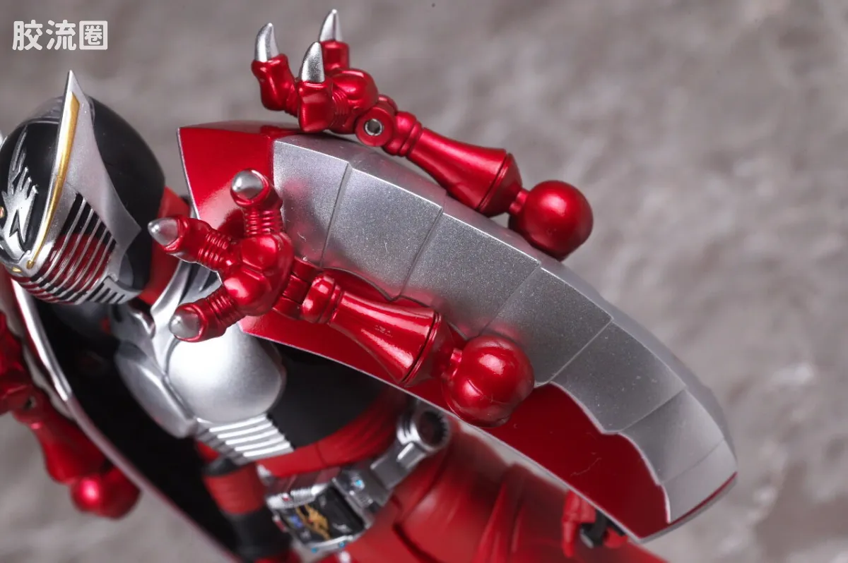 SHF 假面骑士限定版 深红之龙/无双龙&假面骑士龙骑扩展配件包 - 图片
