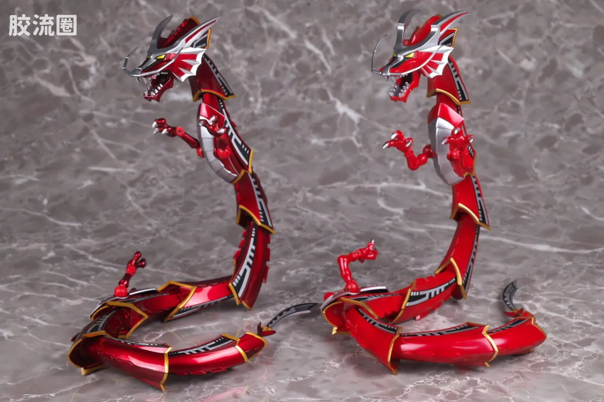 SHF 假面骑士限定版 深红之龙/无双龙&假面骑士龙骑扩展配件包 - 图片