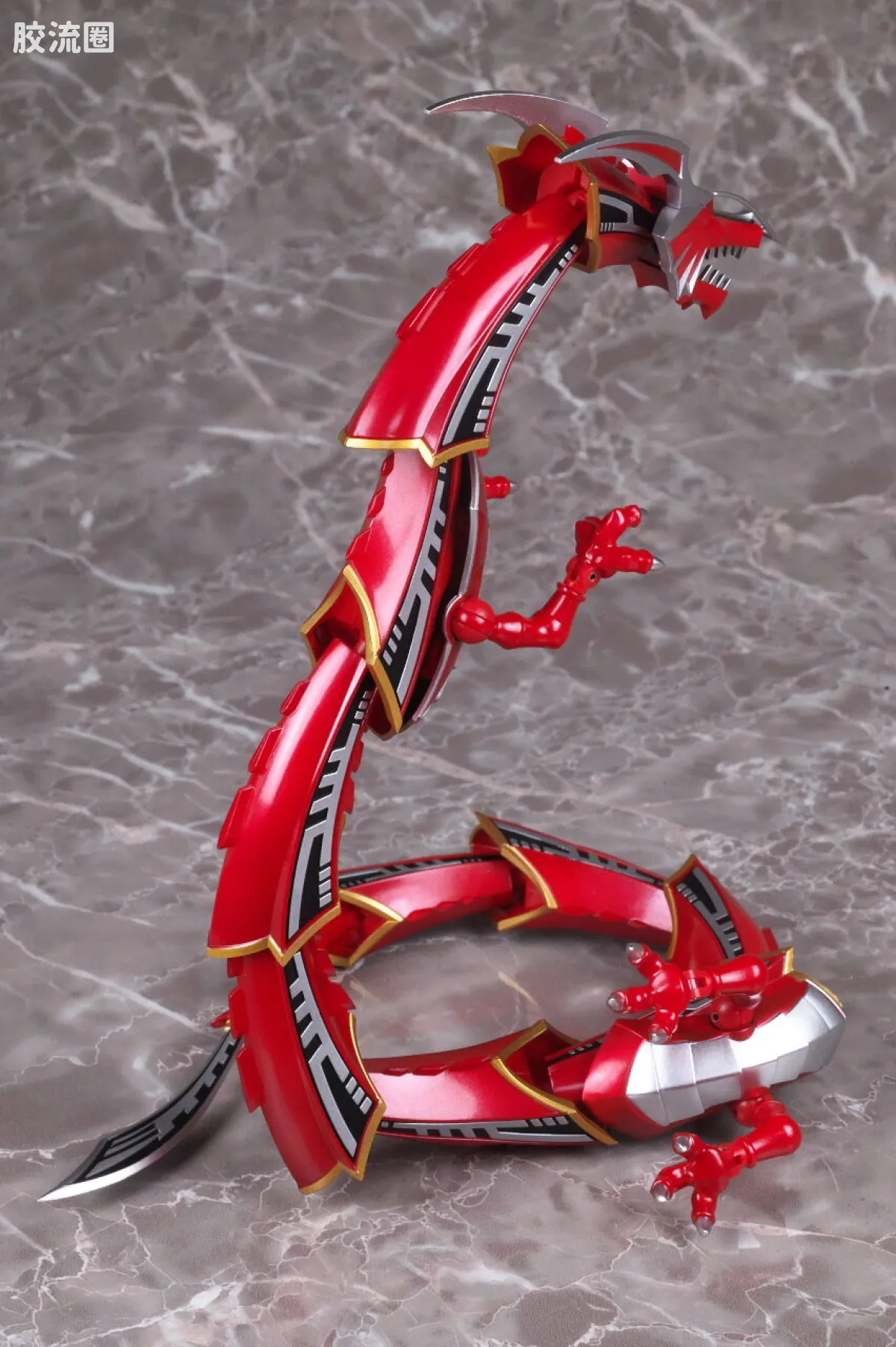 SHF 假面骑士限定版 深红之龙/无双龙&假面骑士龙骑扩展配件包 - 图片
