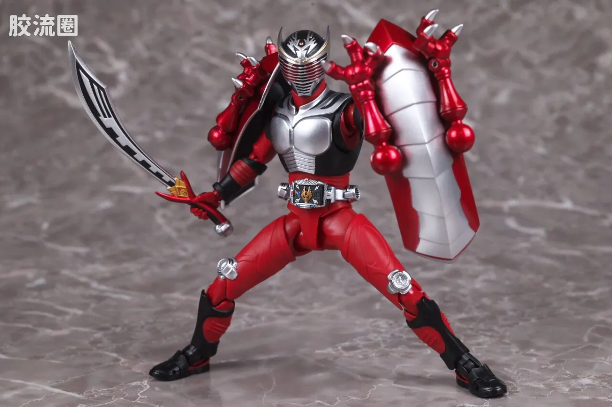 SHF 假面骑士限定版 深红之龙/无双龙&假面骑士龙骑扩展配件包 - 图片