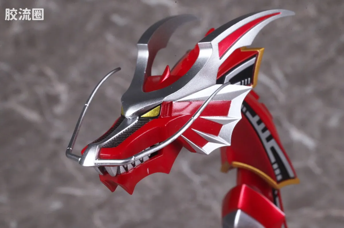 SHF 假面骑士限定版 深红之龙/无双龙&假面骑士龙骑扩展配件包 - 图片