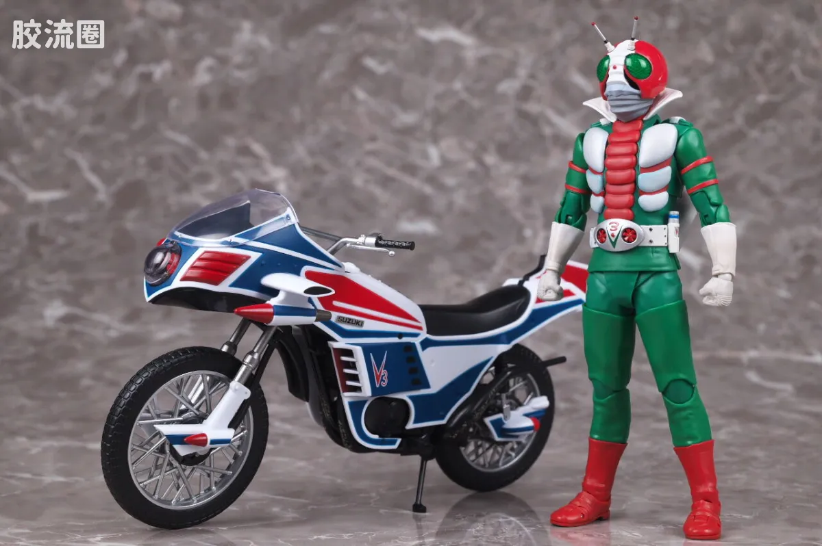 SHF 假面骑士限定版 飓风号 荣光的昭和骑士Edition - 图片