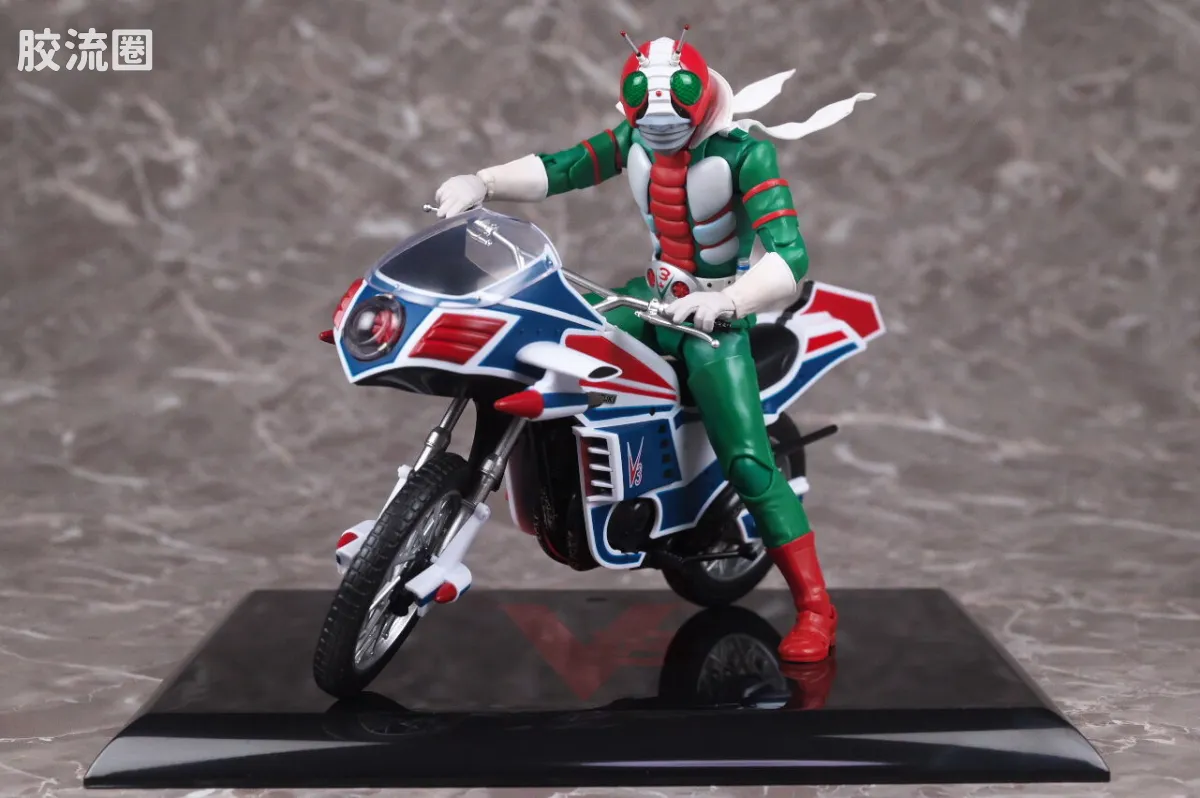 SHF 假面骑士限定版 飓风号 荣光的昭和骑士Edition - 图片