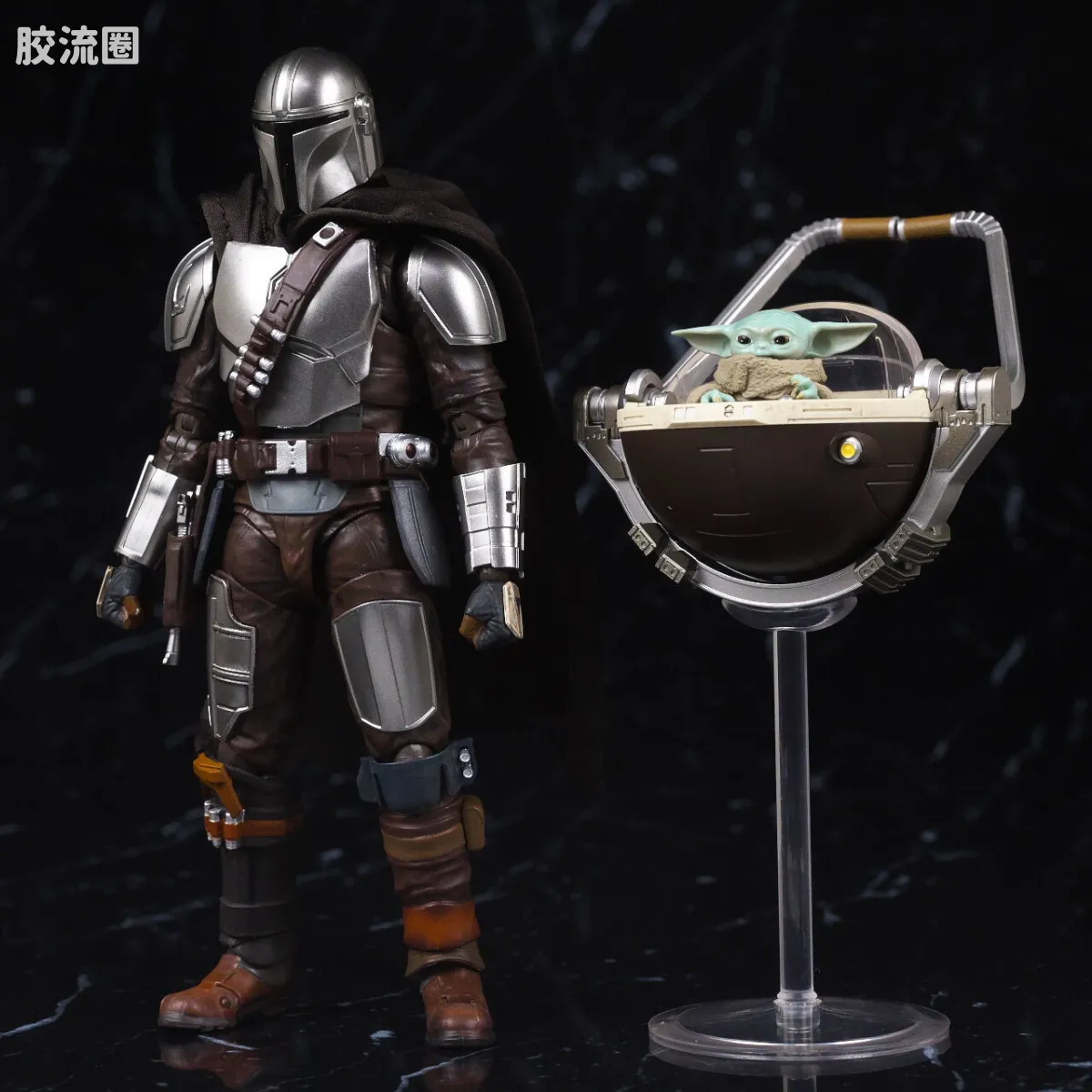 SHF 美系系列 曼达洛人＆格洛古（星球大战：曼达洛人与格洛古） - 图片