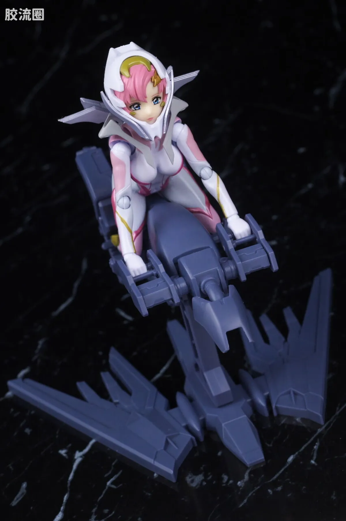 SHF 高达系列 拉克丝·克莱茵 (驾驶服Ver. ) Ride-On再现套装 - 图片