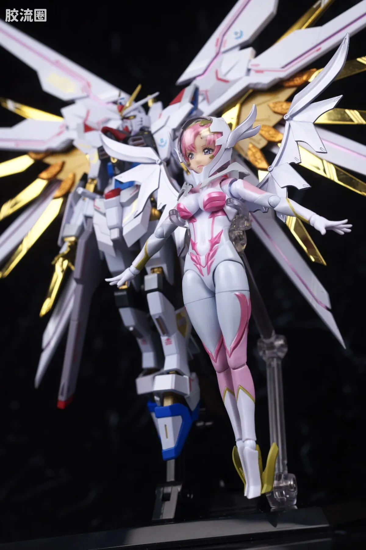 SHF 高达系列 拉克丝·克莱茵 (驾驶服Ver. ) Ride-On再现套装 - 图片