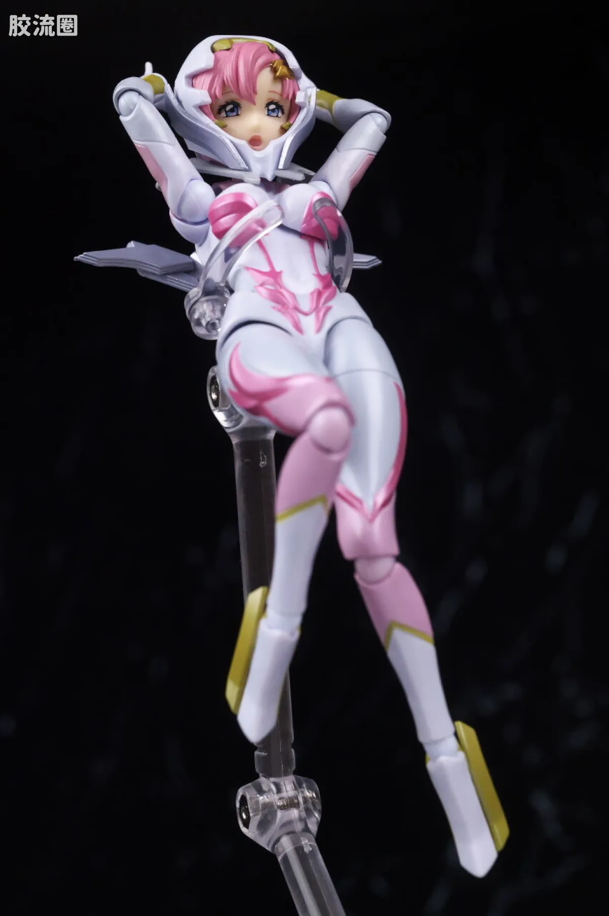 SHF 高达系列 拉克丝·克莱茵 (驾驶服Ver. ) Ride-On再现套装 - 图片