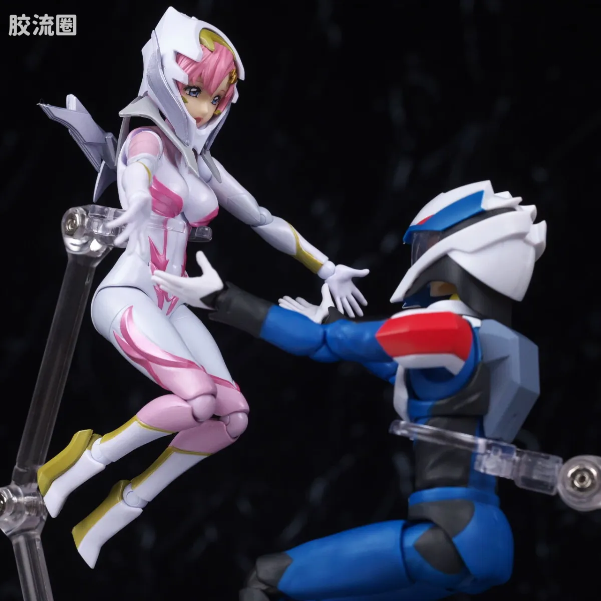 SHF 高达系列 拉克丝·克莱茵 (驾驶服Ver. ) Ride-On再现套装 - 图片