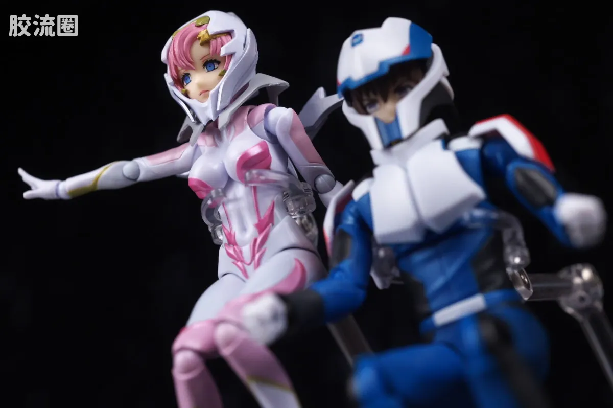 SHF 高达系列 拉克丝·克莱茵 (驾驶服Ver. ) Ride-On再现套装 - 图片