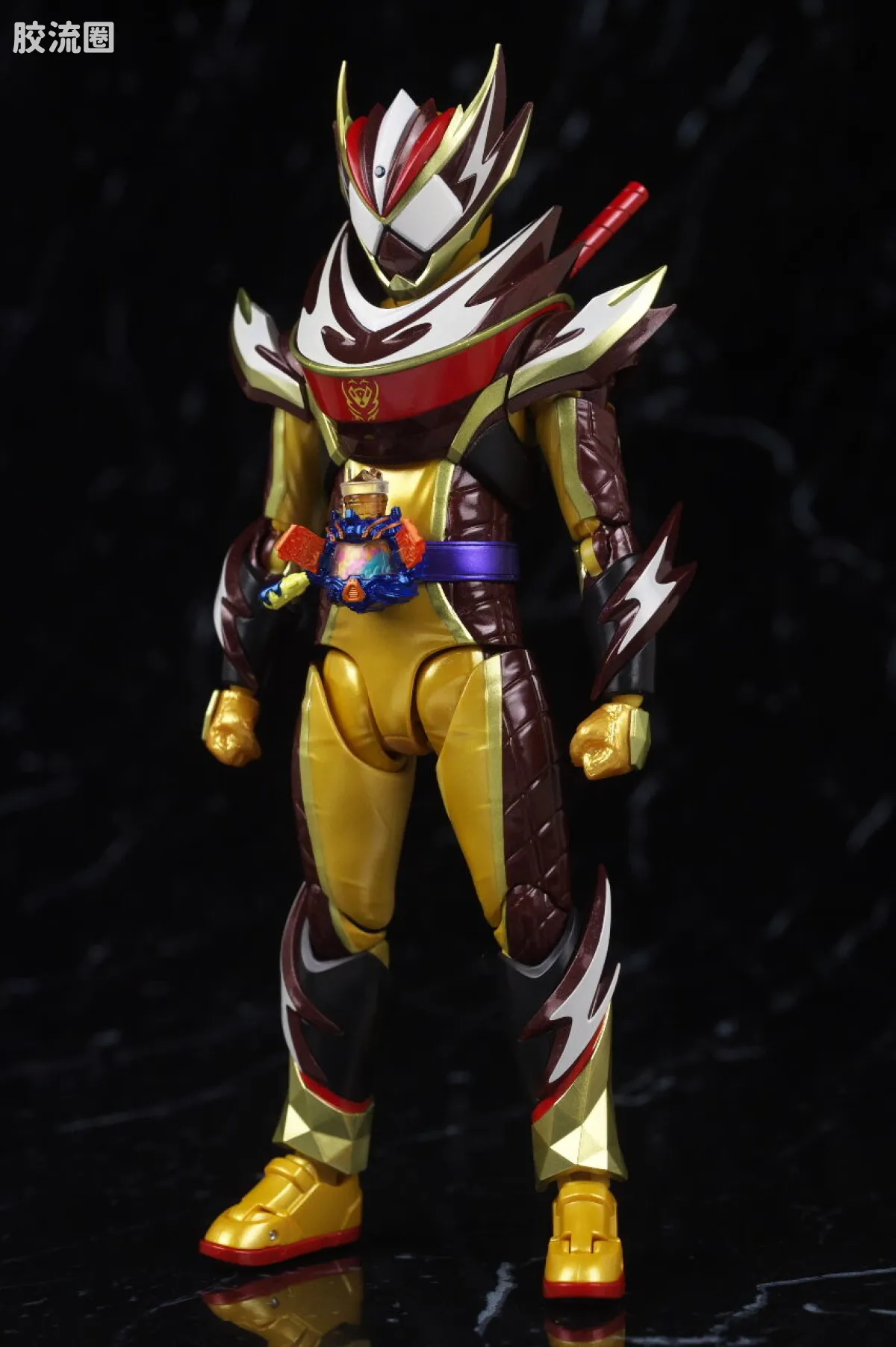 SHF 假面骑士限定版 假面骑士Valen/瓦伦 冰沙特装＆“松脆”效果配件套装 - 图片