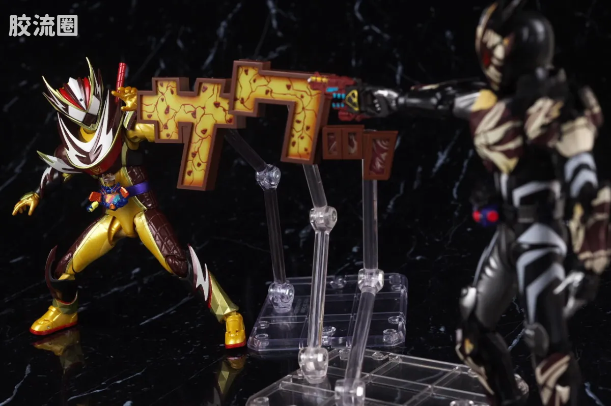 SHF 假面骑士限定版 假面骑士Valen/瓦伦 冰沙特装＆“松脆”效果配件套装 - 图片