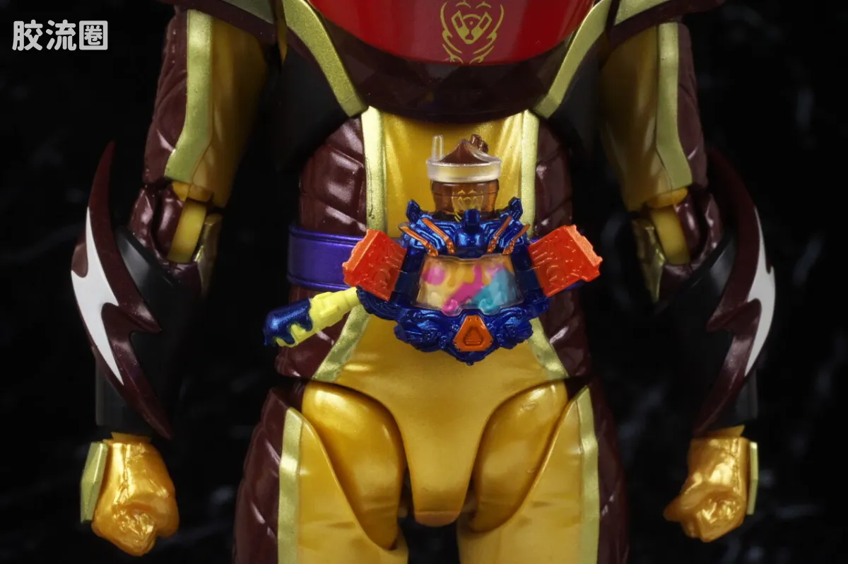 SHF 假面骑士限定版 假面骑士Valen/瓦伦 冰沙特装＆“松脆”效果配件套装 - 图片