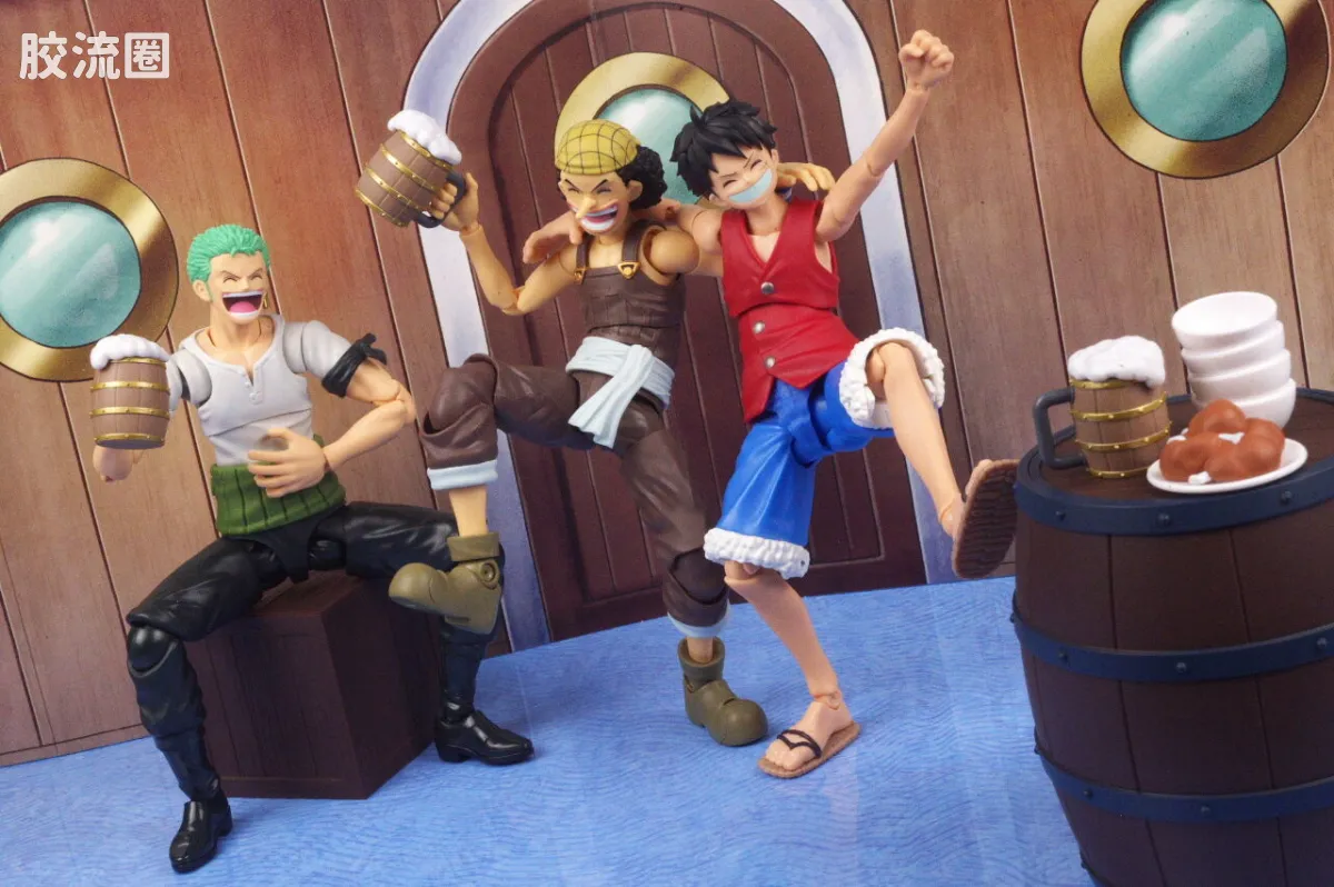 SHF 海贼王系列 宴会套装 -草帽一伙- - 图片